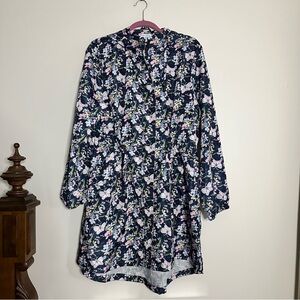Vera Bradley Floral Jacket - Navy and Pink